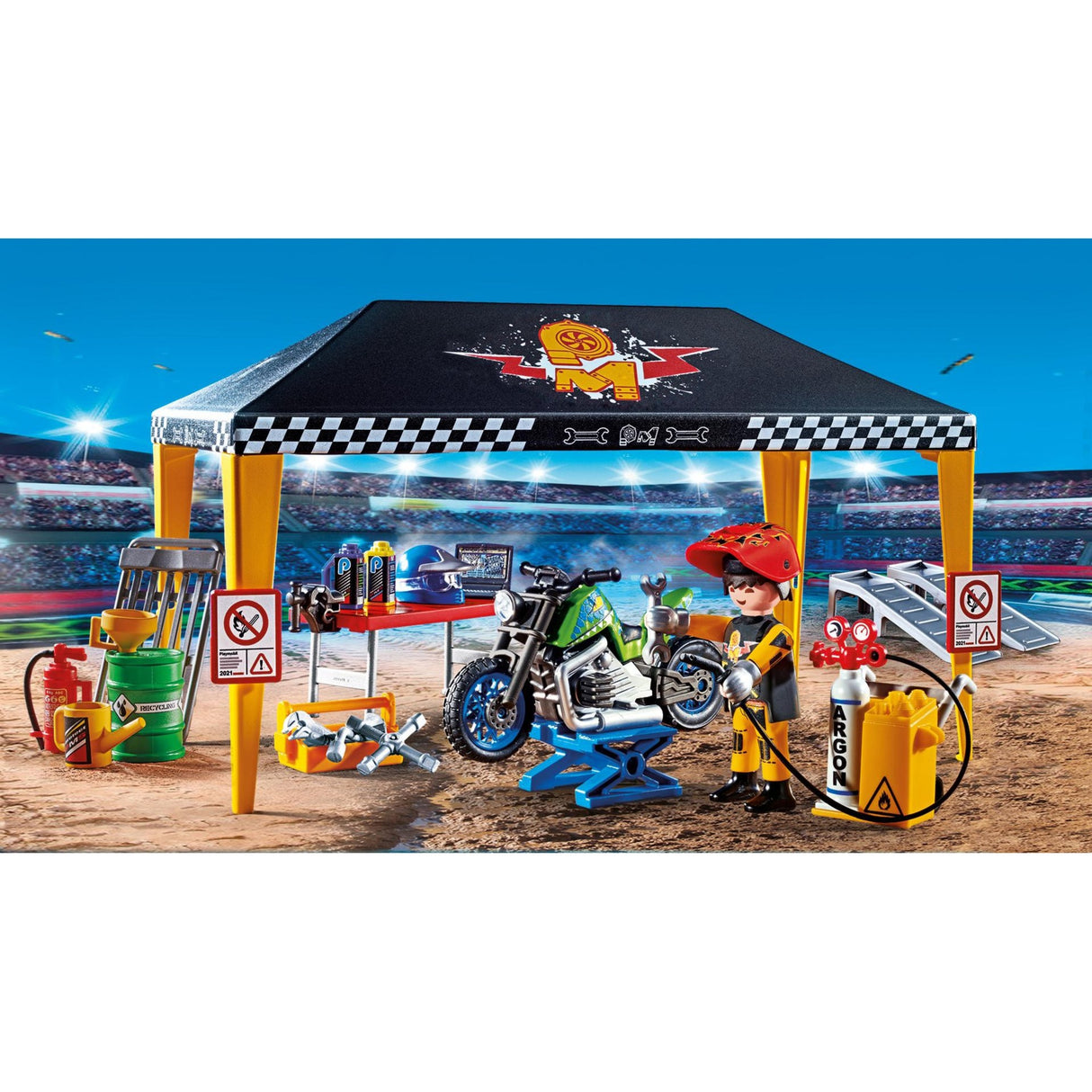 Playmobil StunShow Workplace Tent 70552