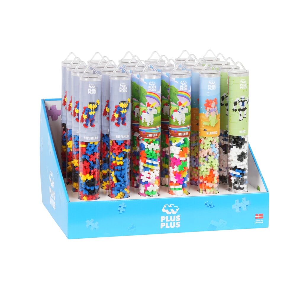 Caractères Plus Plus : 24 pièces d'affichage tube plus-plus (7235)