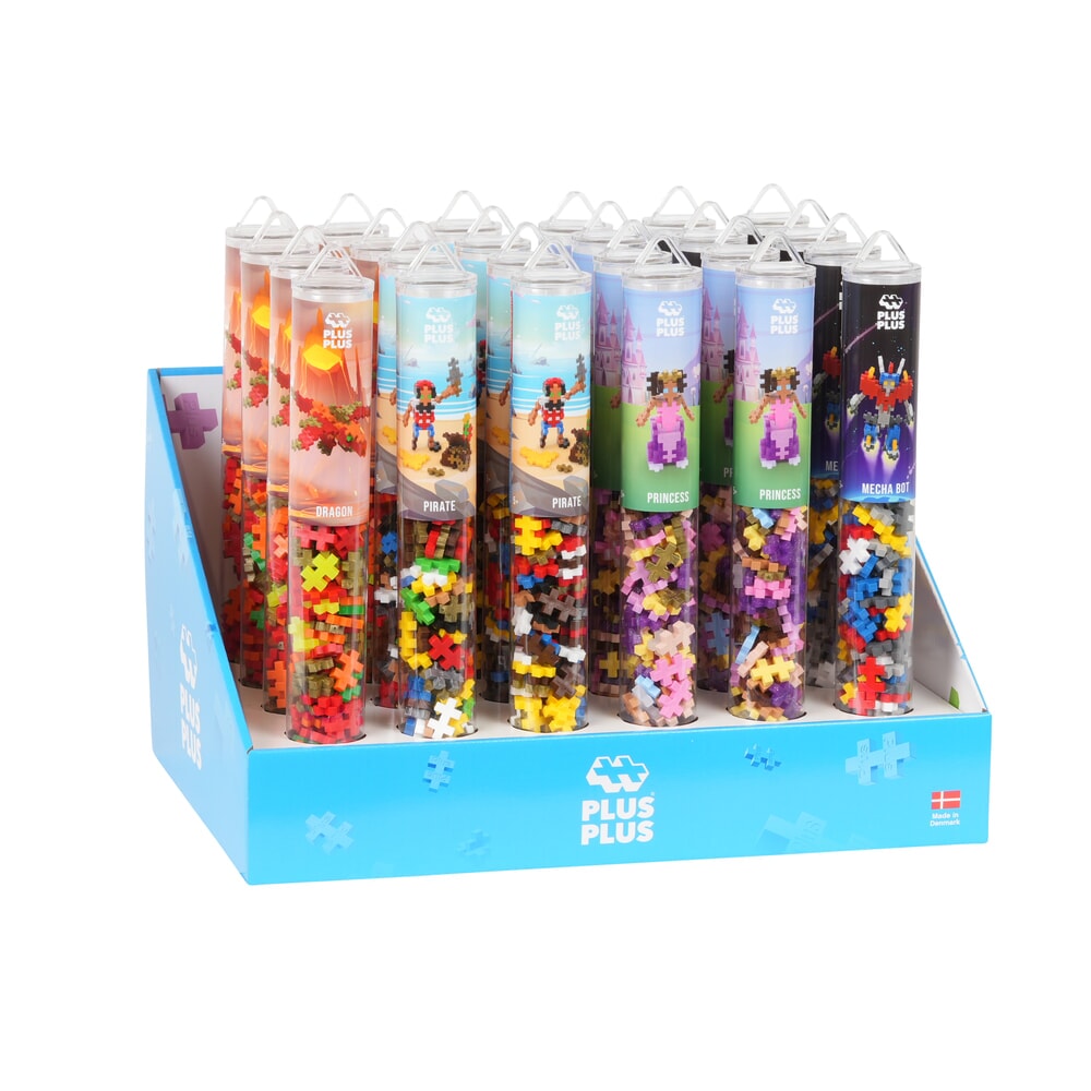 Plus plus caractères 2 : 24 pièces tube plus-plus display (7286)