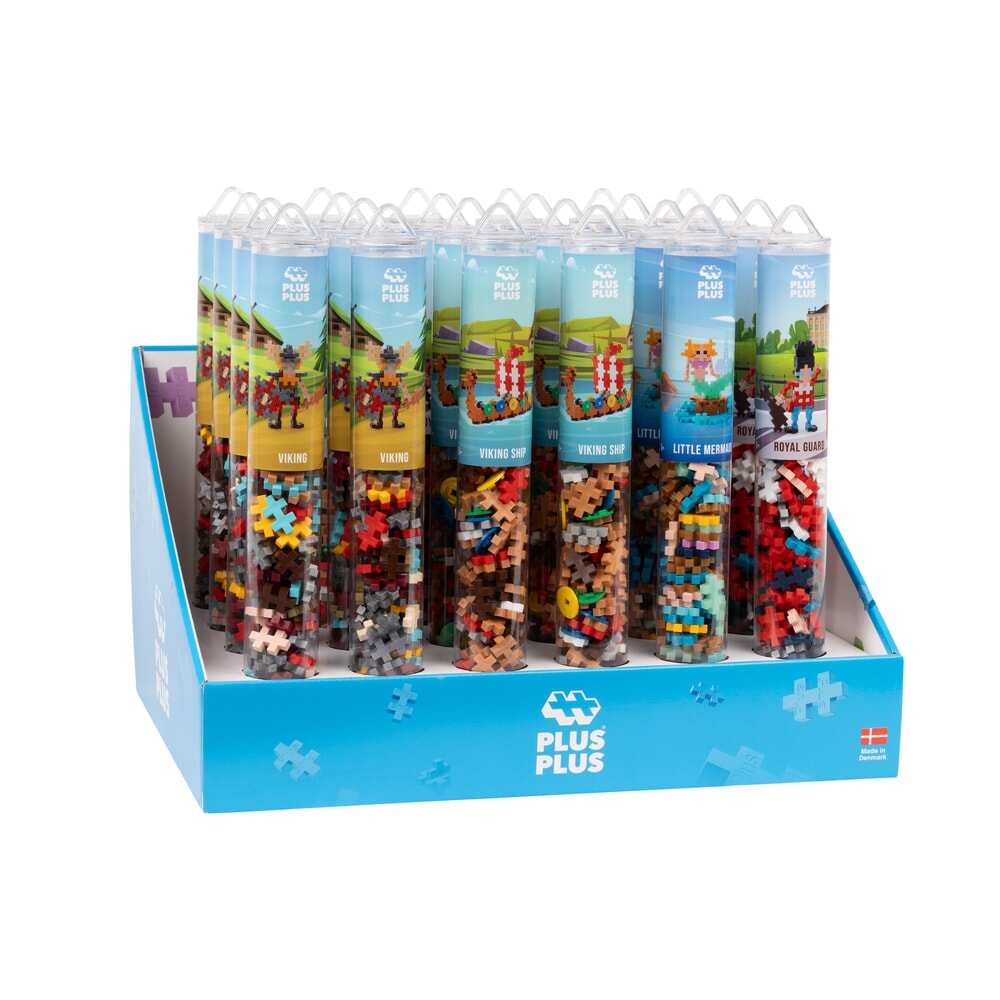 Icônes nordiques Plus Plus : 24 pièces d'affichage tube plus-plus (7459)