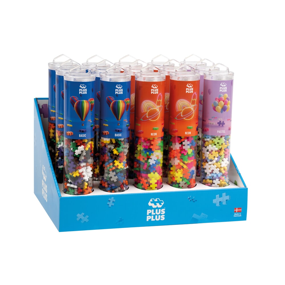 Plus plus plus-plus 240 pièces. tubes de mélange : 15 pièces (7222)