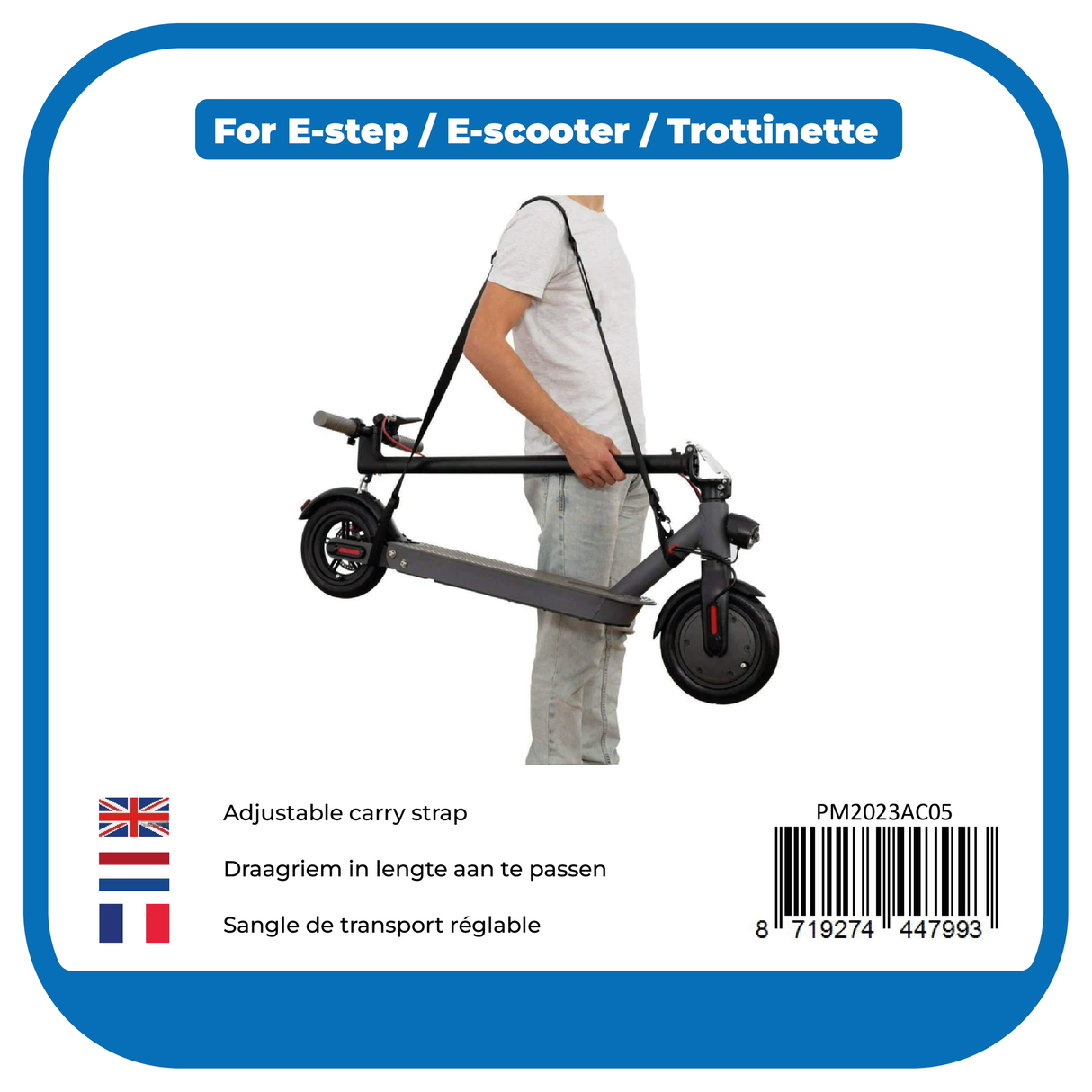 Bandoulière pour scooter électrique Pro-mounts