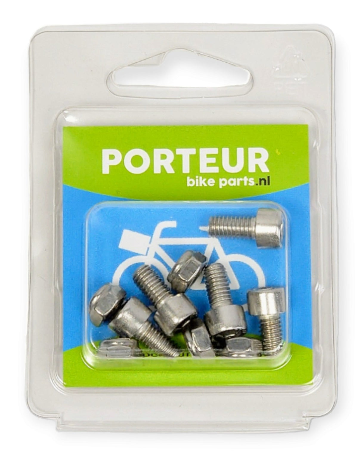 Porteur boulon et écrou m6 à six pans creux inox