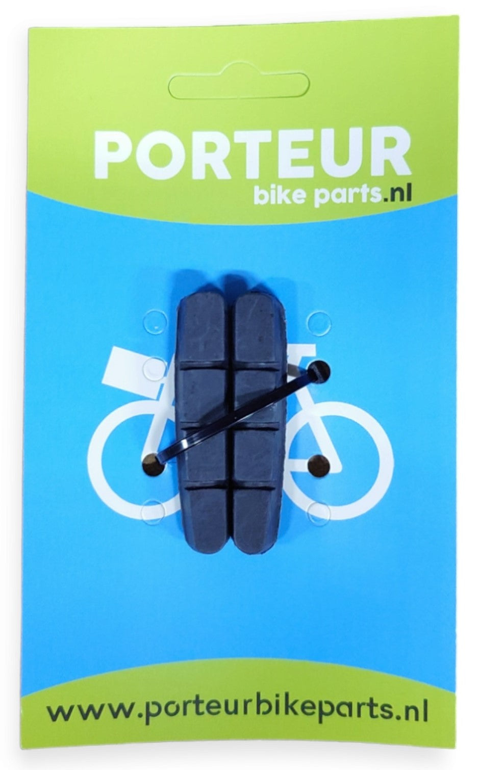 Plaquettes de frein portor remplissant la course