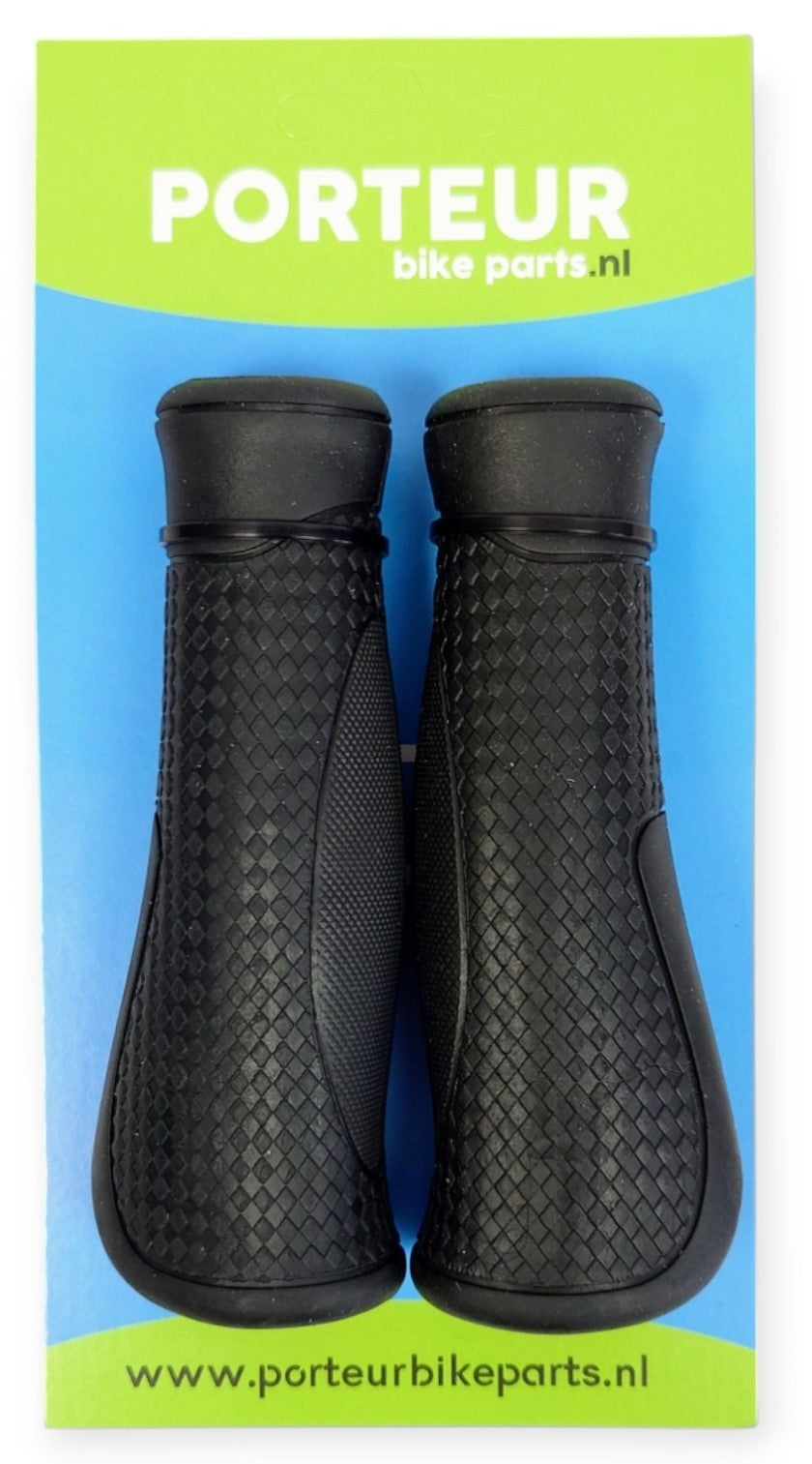 Porteur poignées ergo line noir 130mm