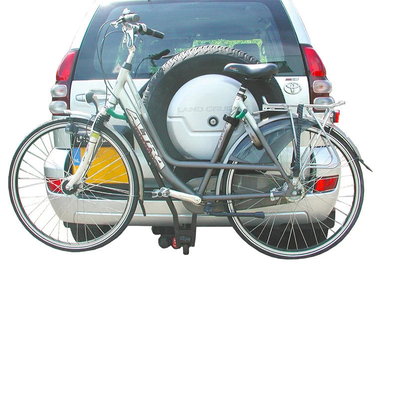 Transporteur de vélos Klick Fast II avec support de plaque d'immatriculation 2 vélos