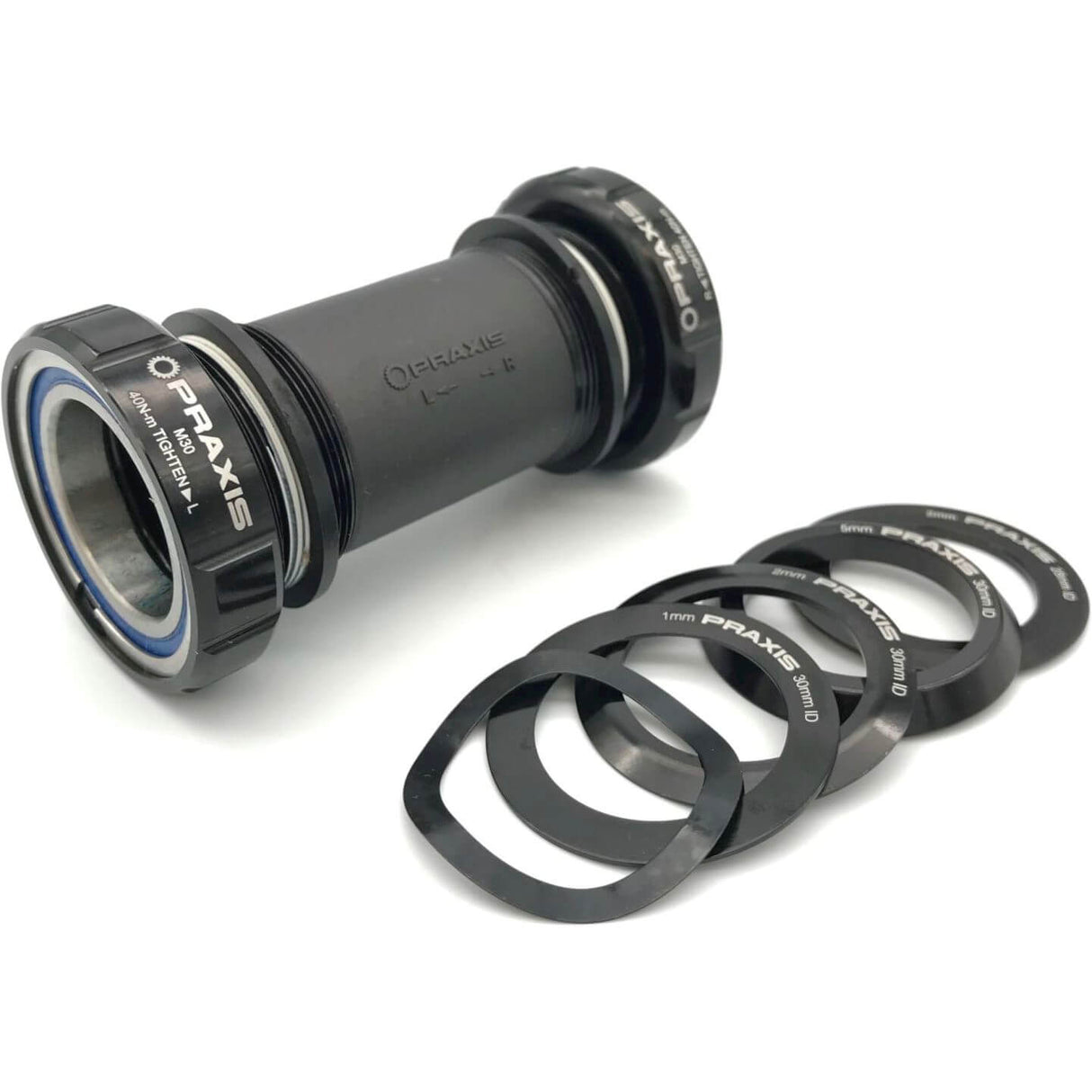 Praxis Adaptateur de pédalier M30 Route VTT 68-73mm