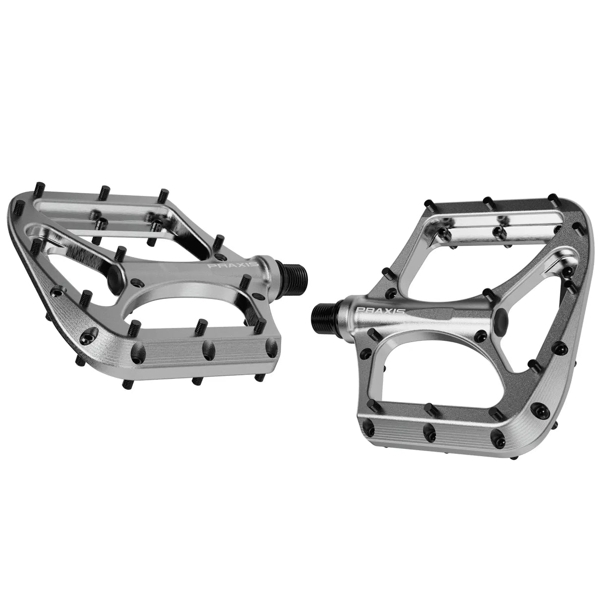 Pédale Praxis broodium argent