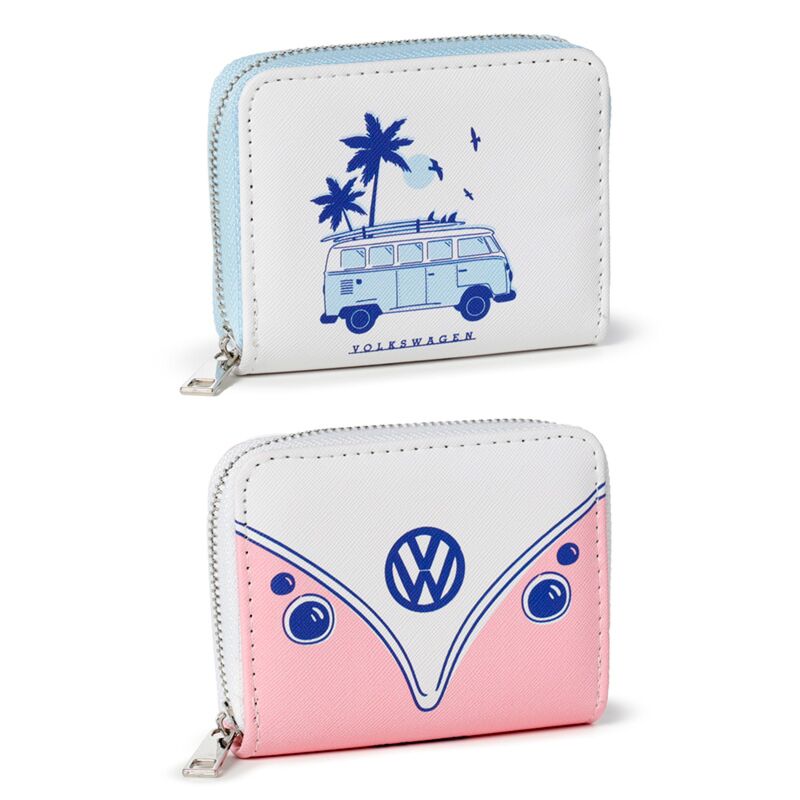 Volkswagen van vw t1 explorer portefeuille rond zippé - petit