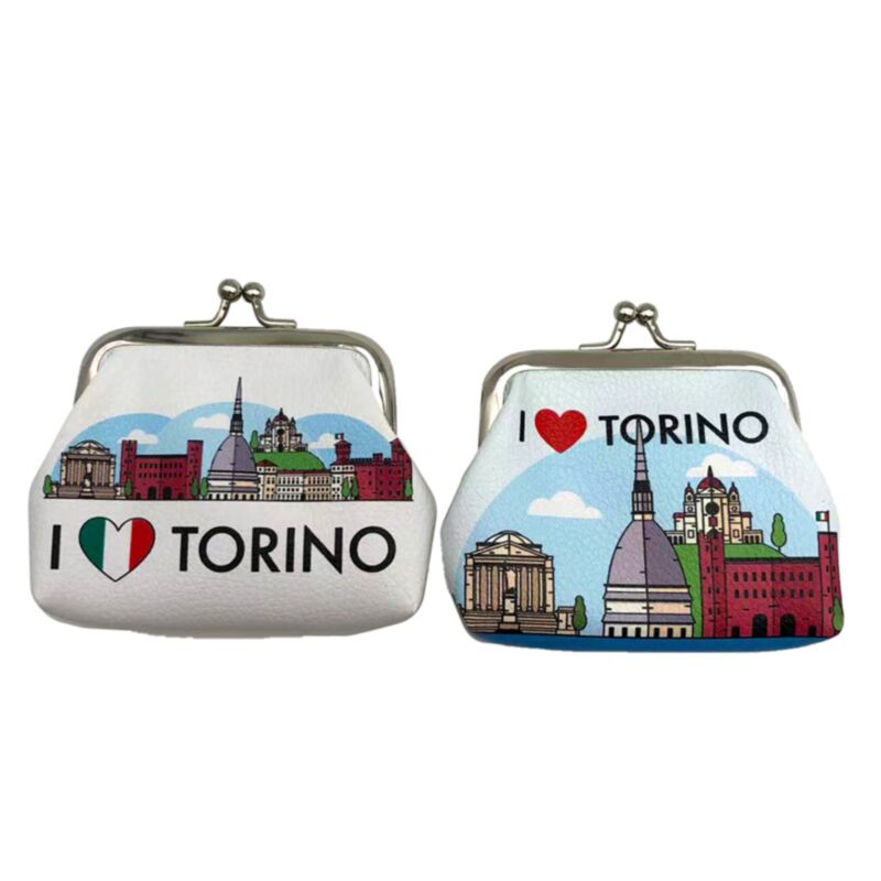 Portefeuille I Heart Torino avec coupe