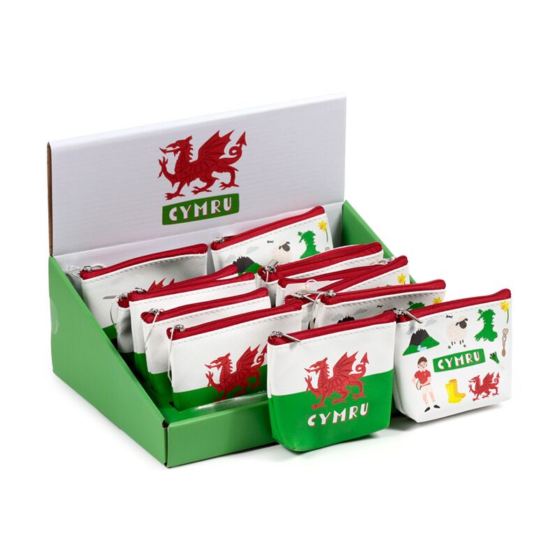 Portefeuille pvc souvenir dragon du Pays de Galles