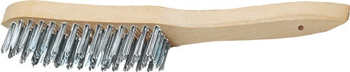 Brosse métallique Promat tecwerk | longueur 295 mm | Fonte de 0,35 mm | 4 rangées - 4000841014