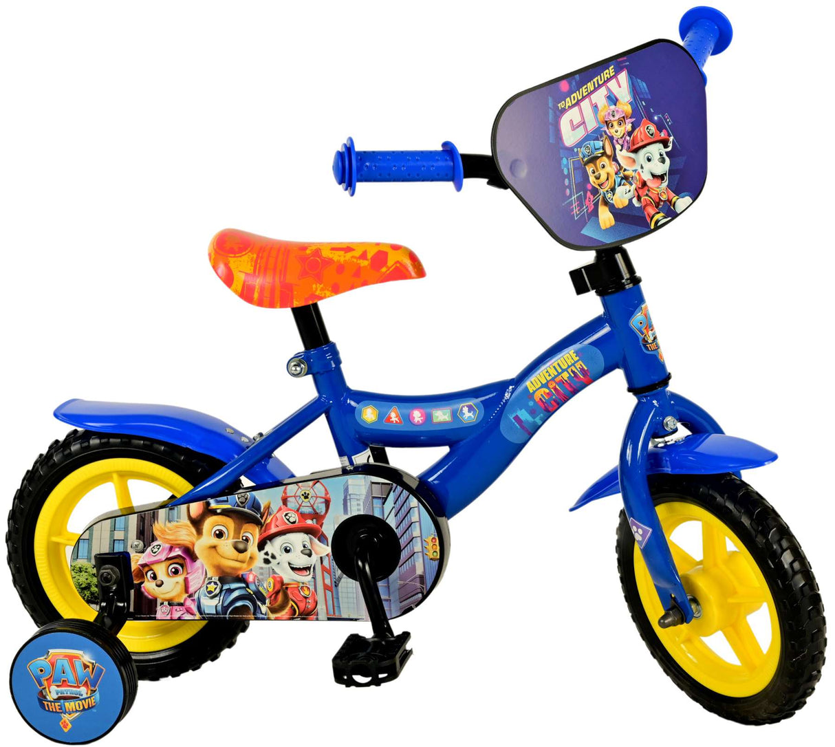 PAW PATROL LE FILM CHILLE'S BIKE BOYS 10 pouces Bleu