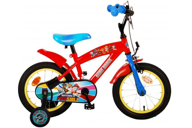 PAW PATROL CHILD'S BIKE - Boys - 14 pouces - Bleu rouge