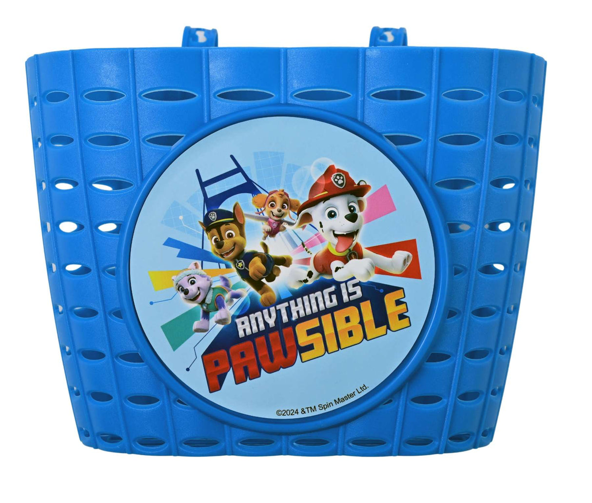 Panier PVC Paw Patrol bleu