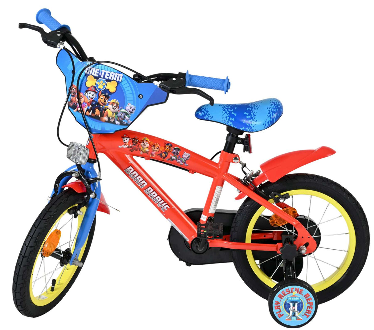 Vélo pour enfants Paw Patrol - garçons - 14 pouces - deux freins à main