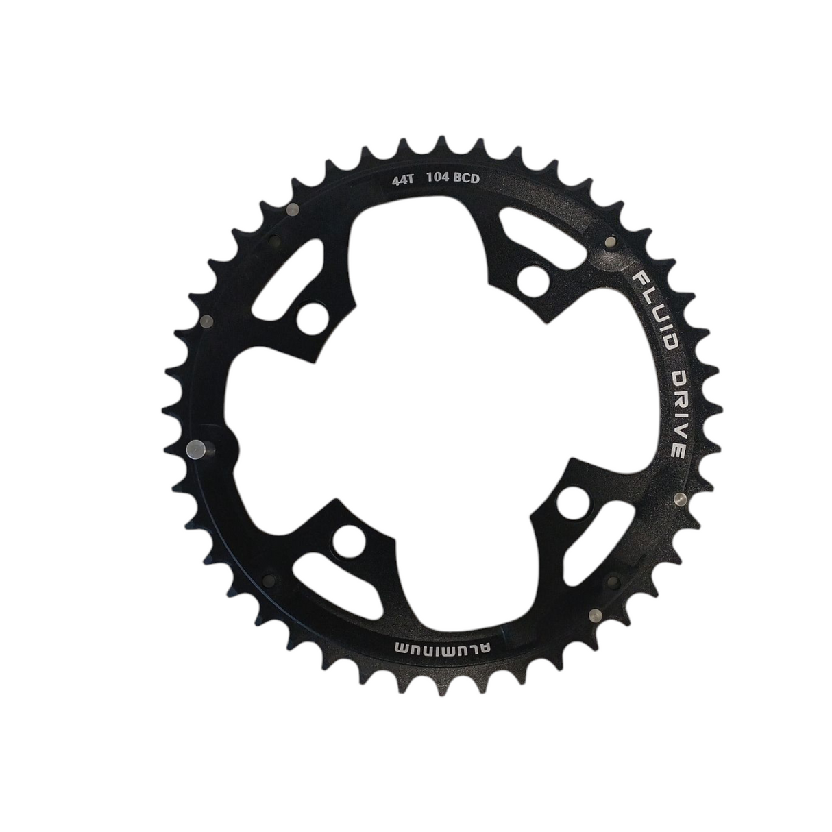 Sunrace 44T Chaîne Feuille CRMX0, BCD 104 mm noir