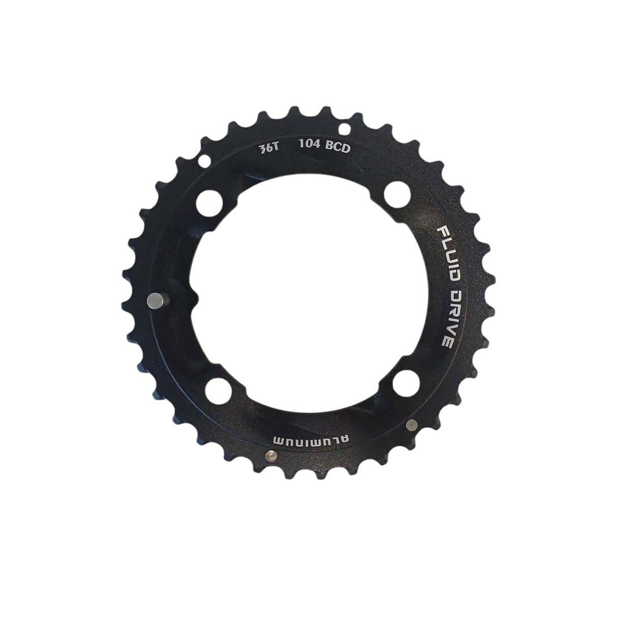 Plateau Sunrace 36 dents crms660, bcd 104mm, noir