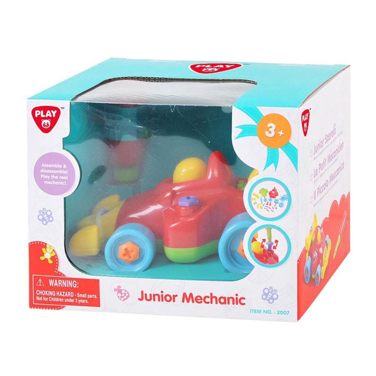 Playgo - jeu de construction d'une voiture de course