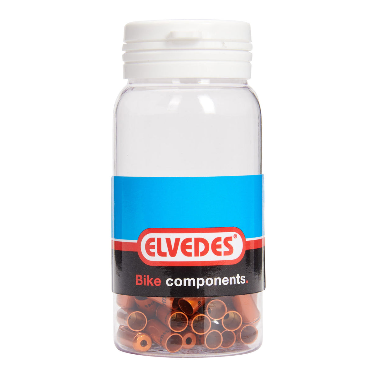 Capuchon de câble Elvedes 5mm scellé alu orange (50pcs)