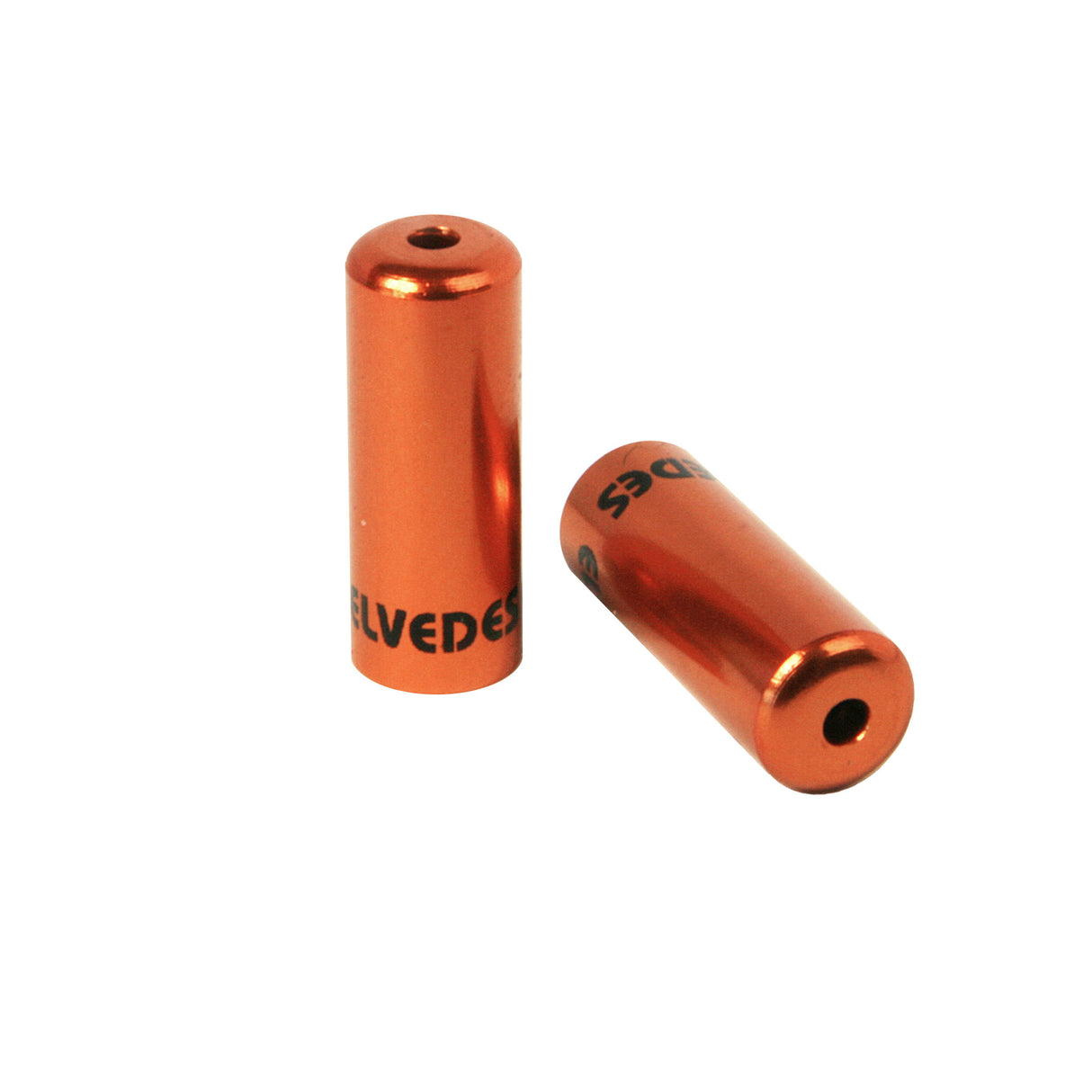 Capuchon de câble Elvedes 4,2mm joint alu orange (50pcs)
