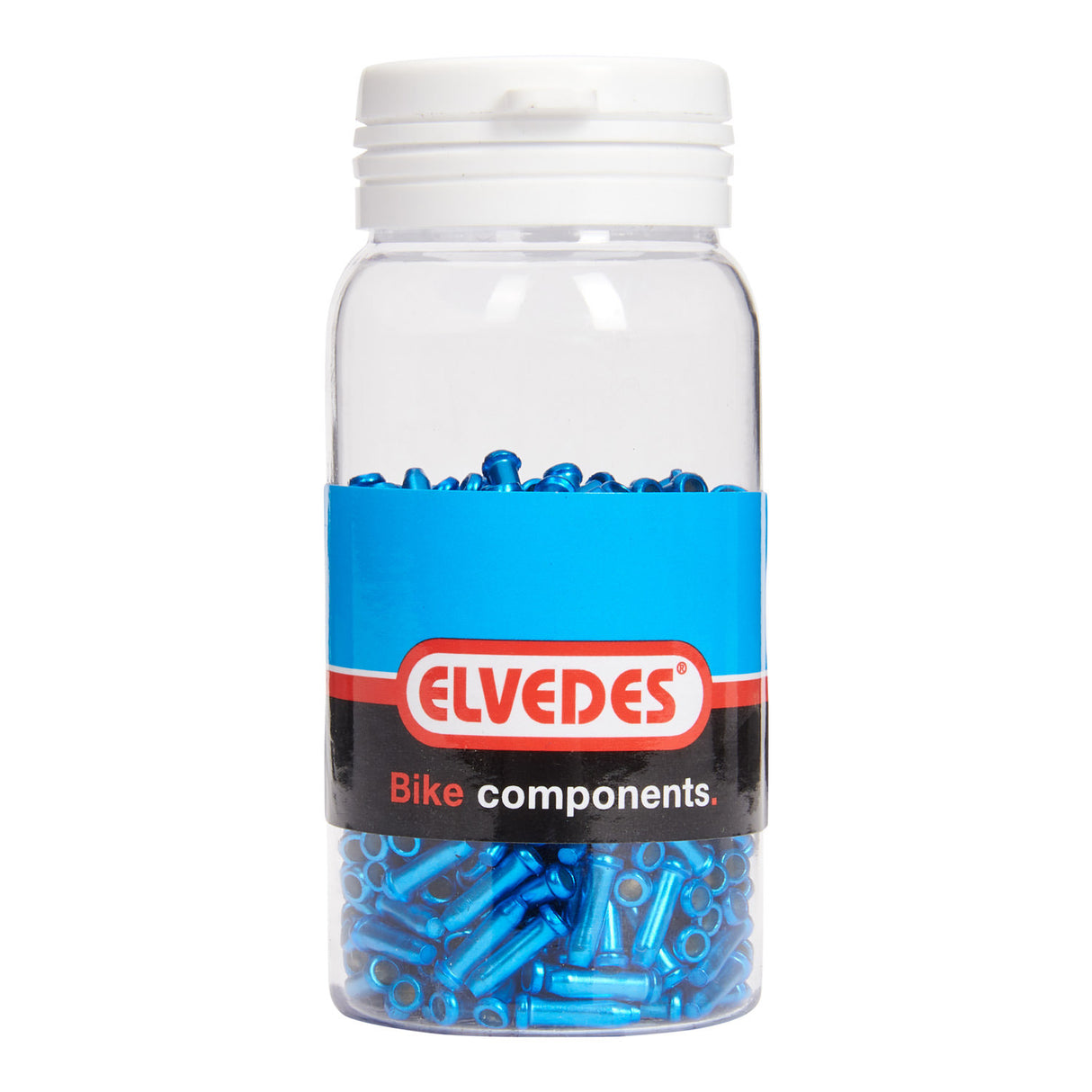 Bouchons anti-effilochage Elvedes 2,3 mm alun bleu (500x). elv2012014