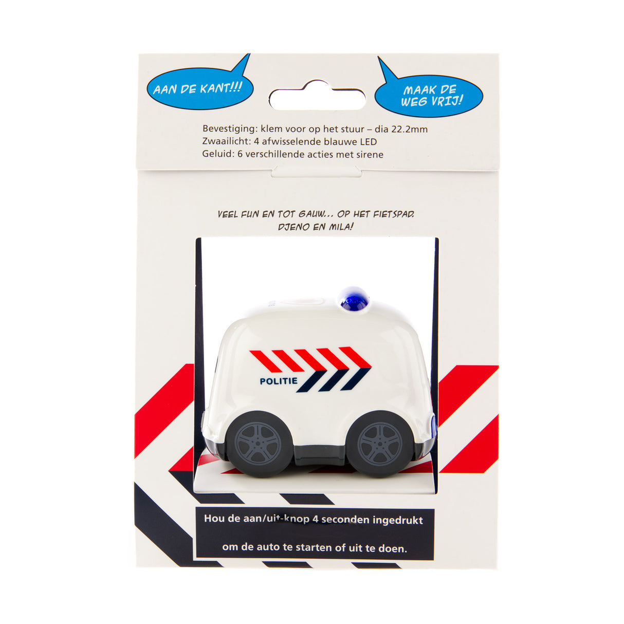 Horn PEXKIDS Police Car Finn