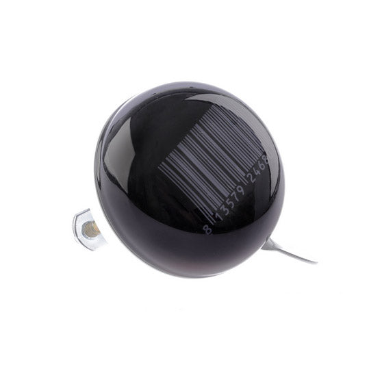 Nv ding dong bel 60mm stipes noir avec carte de code-barres