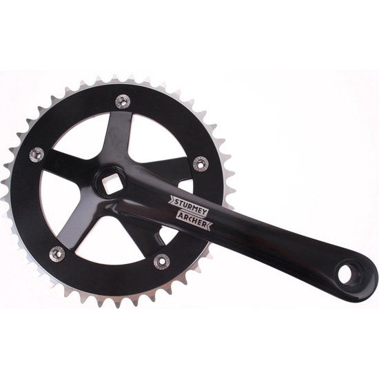 Sturmeyarcher pédalier sturmey archer noir 1 8 42t 170mm fct22 (sa)
