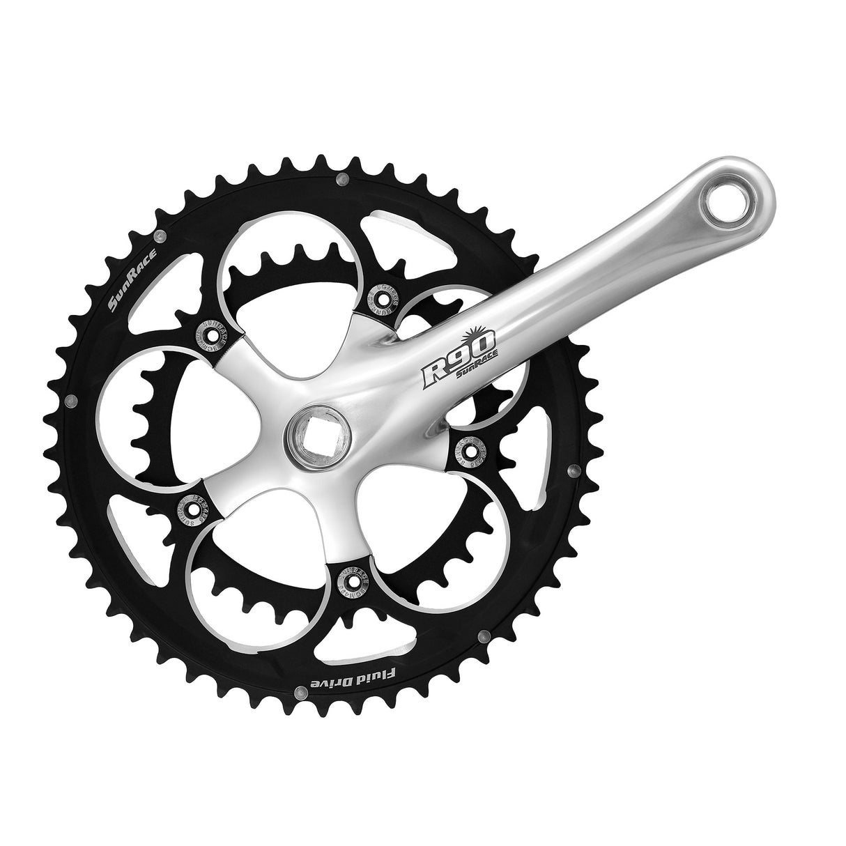 Pédalier Sunrace r-90 34-50 fcr9f noir 170mm