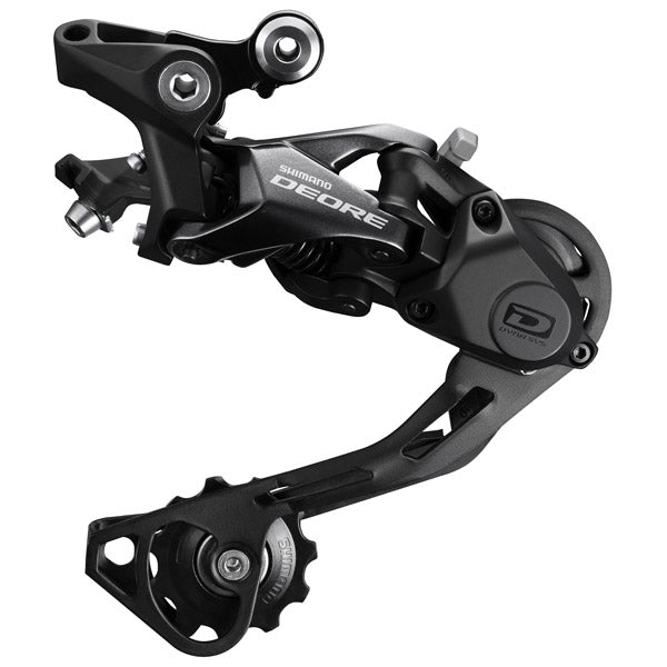 Dérailleur arrière Shimano deore 10v shadow+ cage moyenne noir