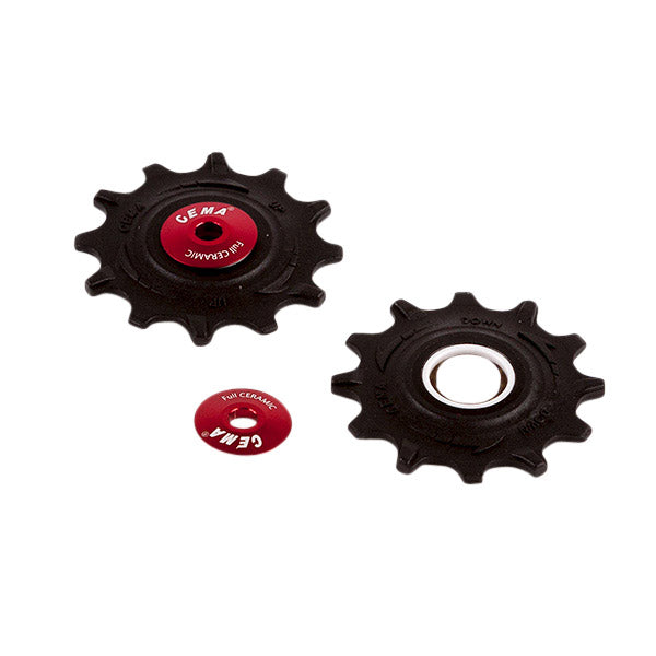 CEMA Deraaleur Swies PVC SRAM XX1 XO1 en acier inoxydable-keram. noir