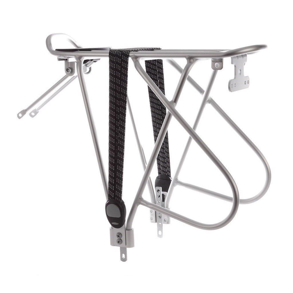 Massload achterdrager alu avec spinbinder, argent