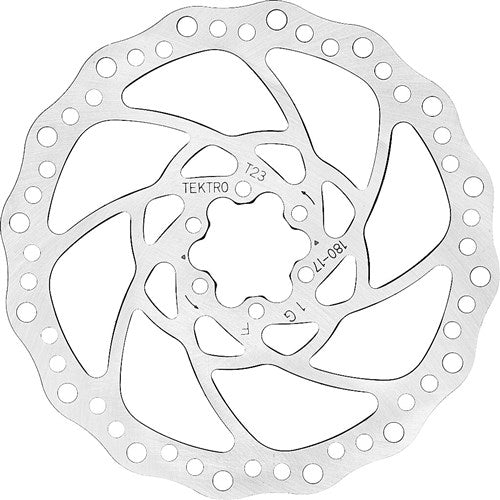 Disque de frein Tektro 6 boulons 180 mm 2,3 mm vélo cargo