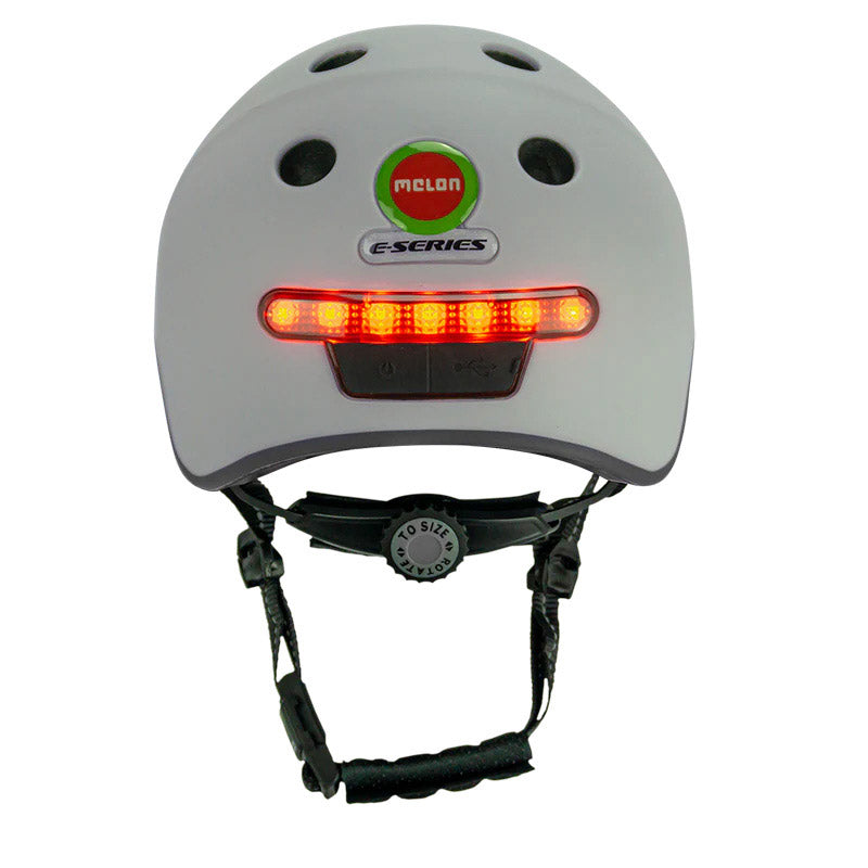 Casque de melon avec l'éclairage E-Series Metropolis M-L