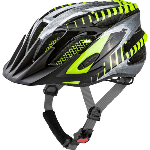 Alpina sports casque pour enfants fb jr. 2.0 50-55 noir brillant gr néon