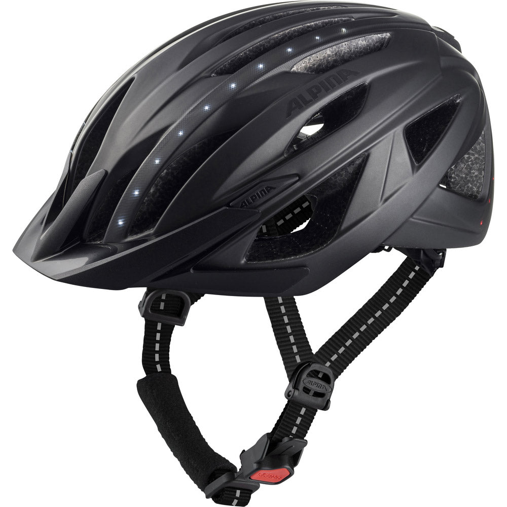 Olympic Sportswear Alpina Sports Urban Helma Haga a mené 55-59 Matt Black