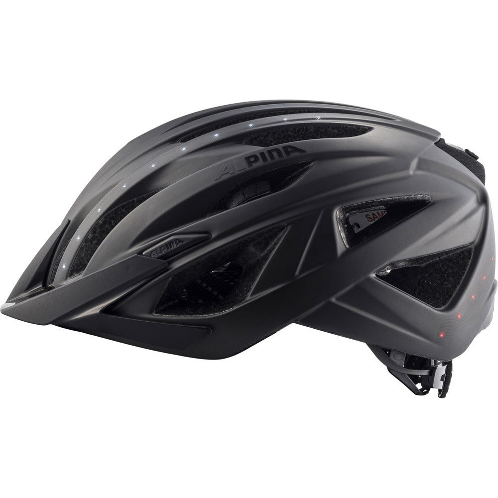 Olympic Sportswear Alpina Sports Urban Helma Haga a mené 55-59 Matt Black