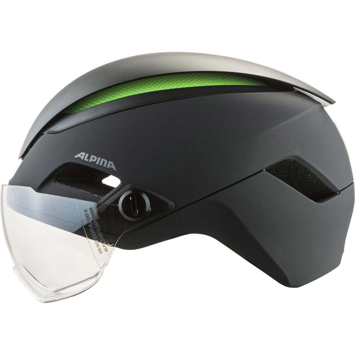 Helm de vêtements de sport olympiques Altona Black Matt 52-57