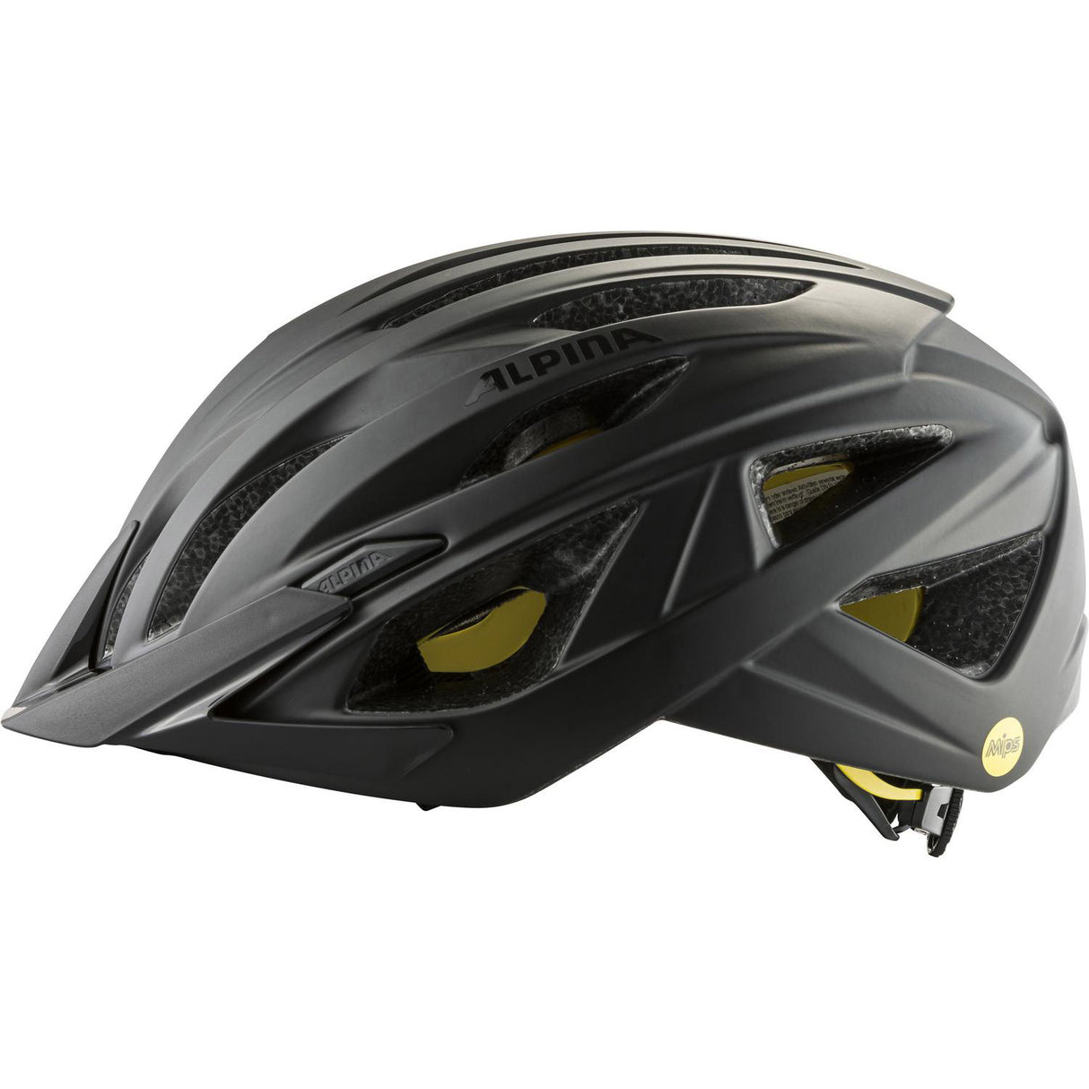 Alpina casque de tourisme sportif delft mips 51-56 noir mat