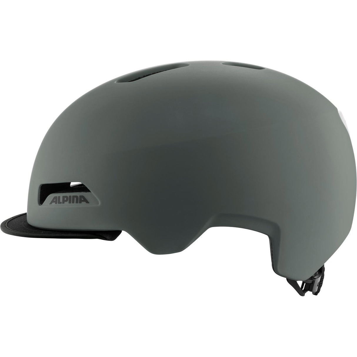 Alpina casque urbain sportif brooklyn 52-57 gris mat