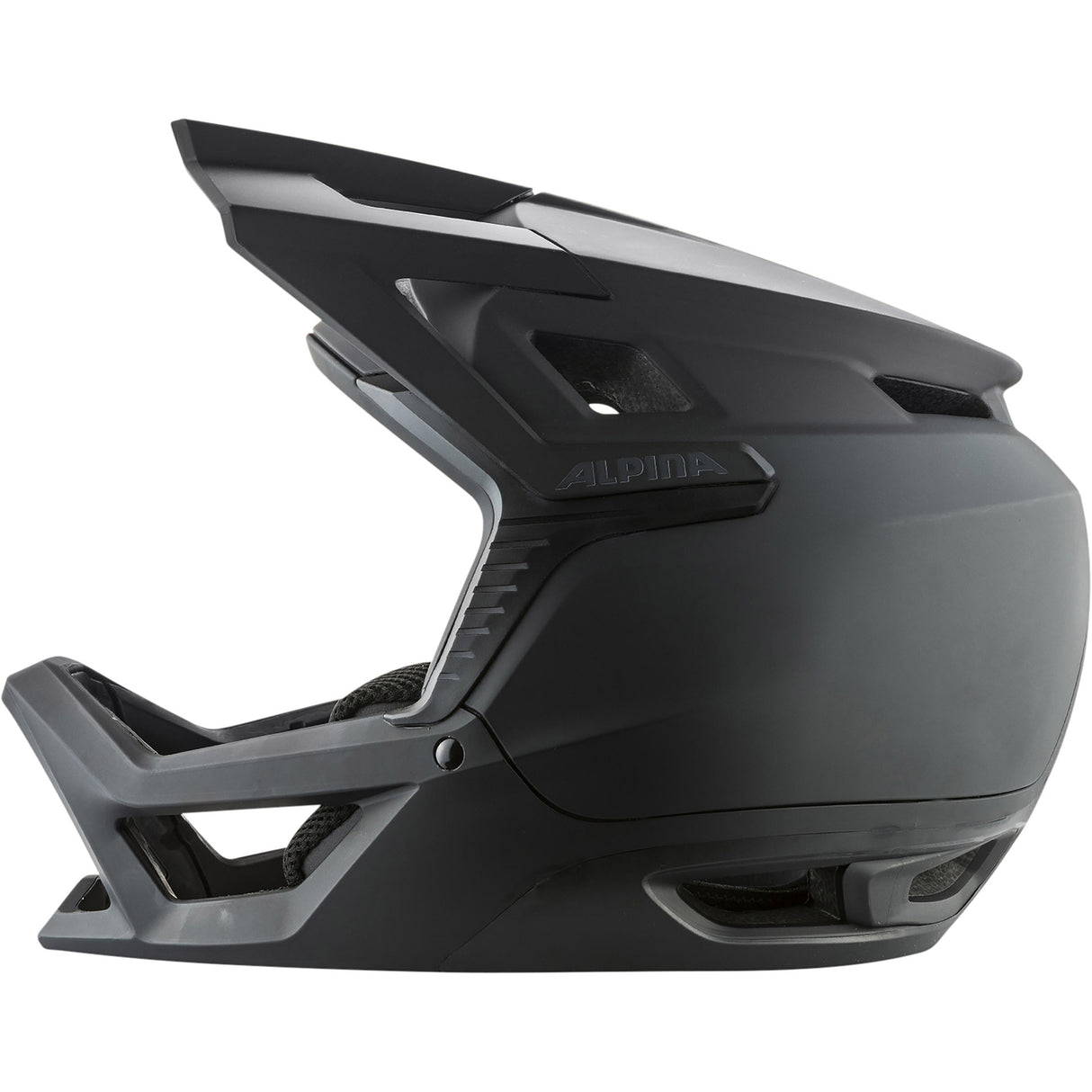 Alpina casque de sport vtt roca 54-55 noir mat
