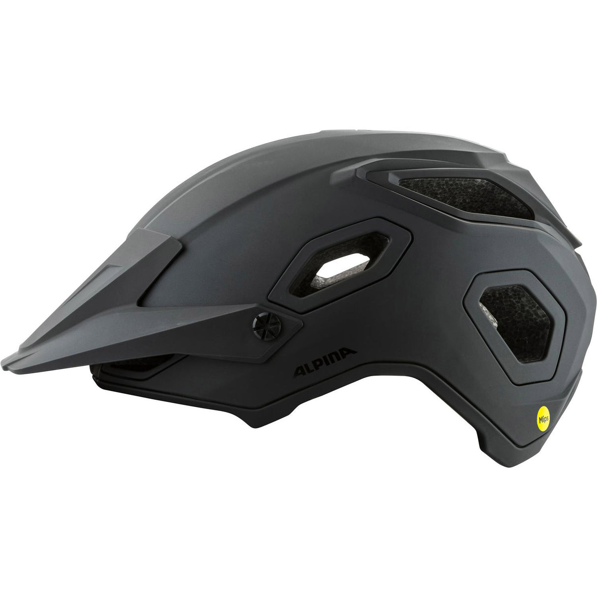 Alpina sports casque vtt croot mips 52-57 noir mat