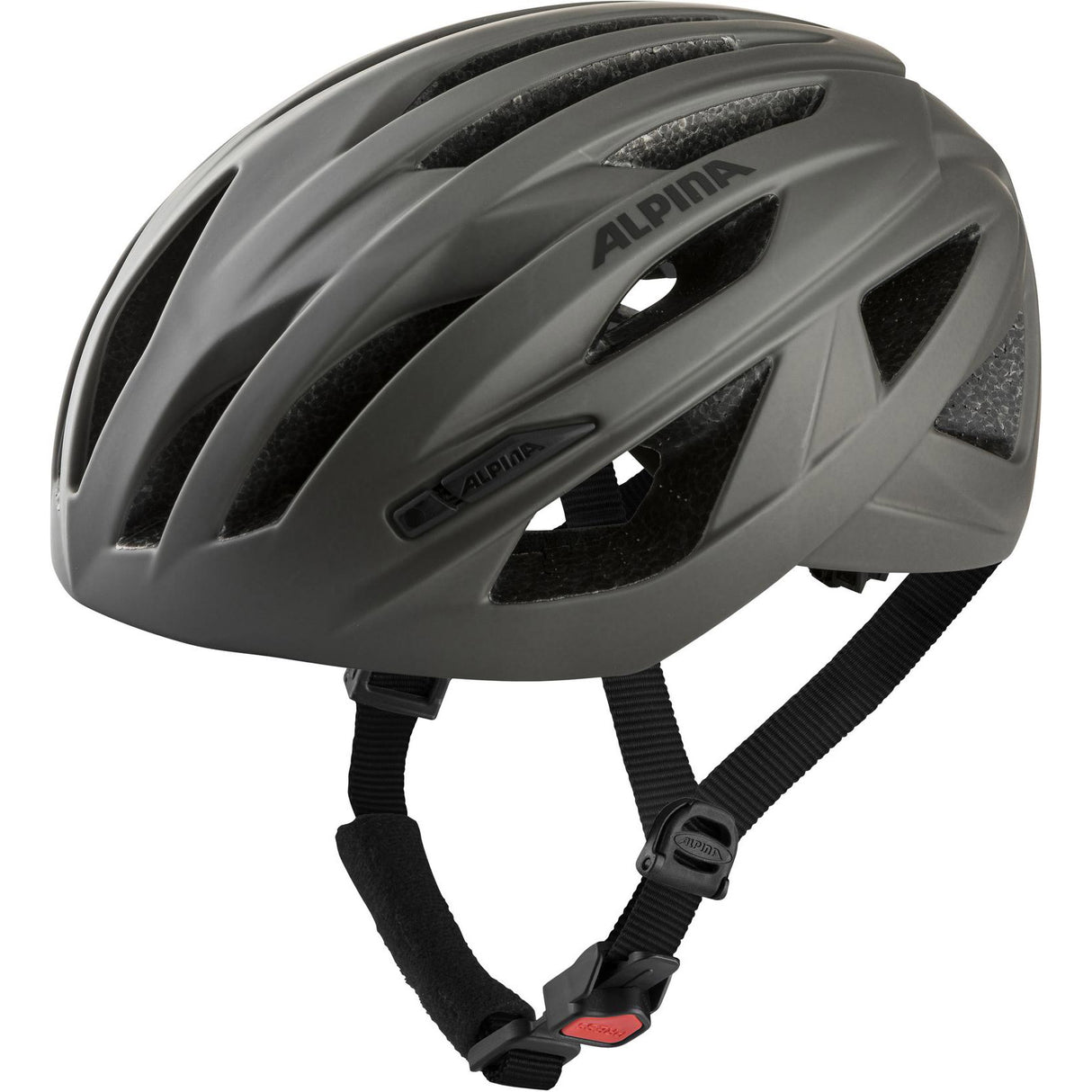 Alpina casque de course sportif chemin 55-59 gris mat