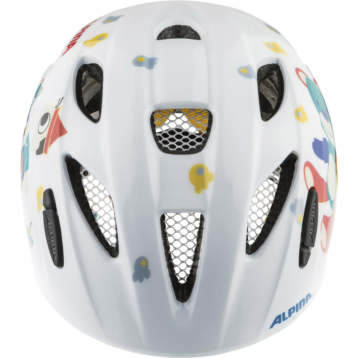 Alpina sports casque enfant ximo ours blanc 49-54 brillant