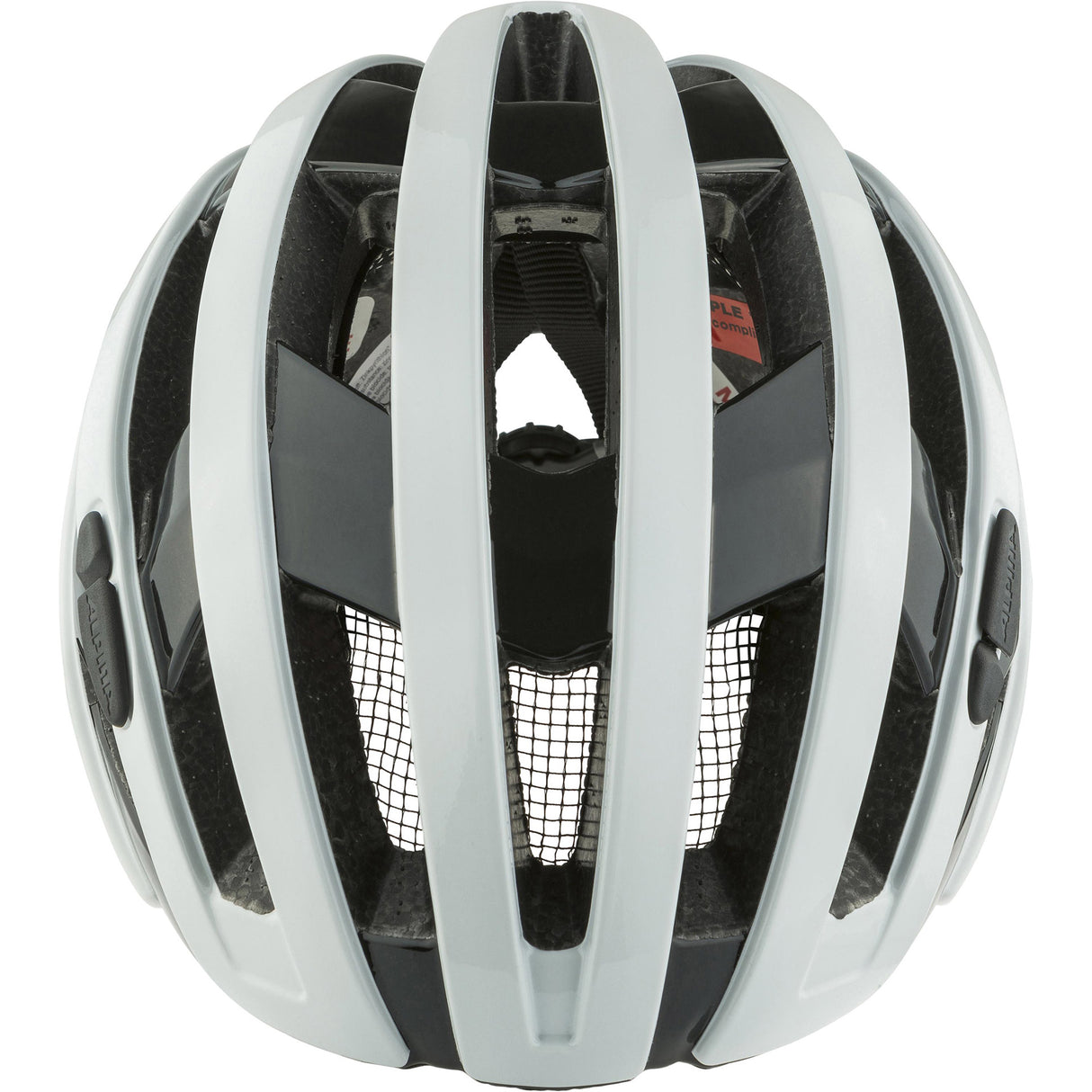 Alpina casque de course sportif ravel 51-56 blanc brillant