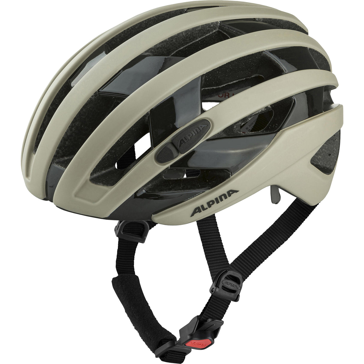 Alpina casque de course sportif ravel 51-56 sable mat