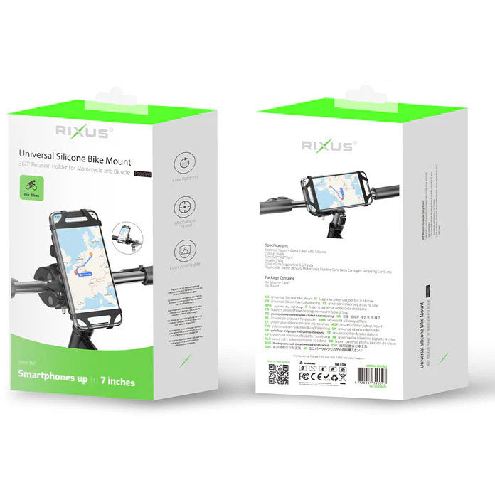 Olympic sportswear rixus support de téléphone rxhb61 3.5-7 silicone noir