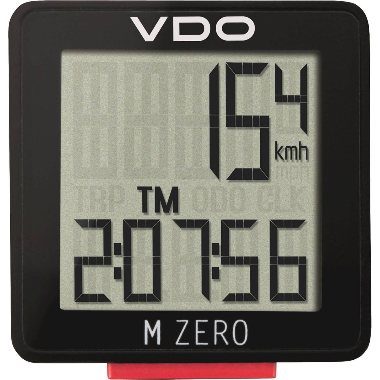 Ordinateur à vélo m zéro wr807 noir rouge -u