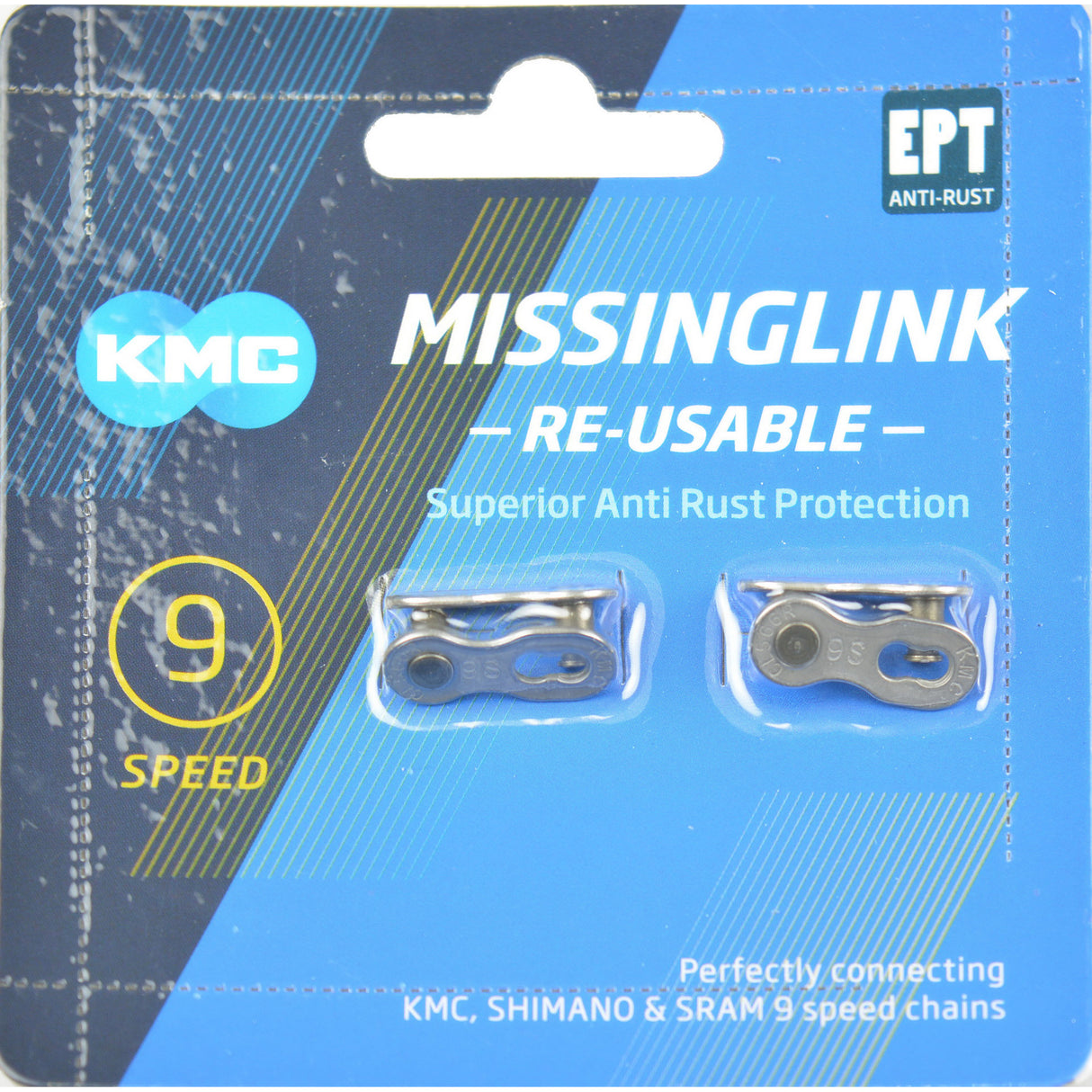 KMC Maillon De Chaîne X9 1 2x11 128 - Argent